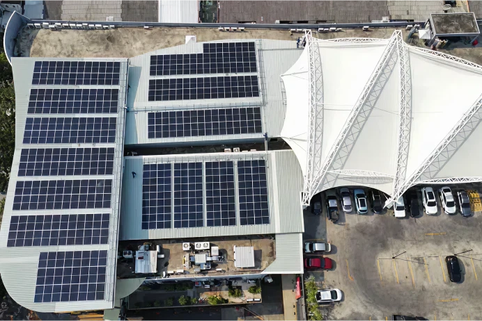 Installed Solar Rooftop to reduce electricity costs and greenhouse gas emissions